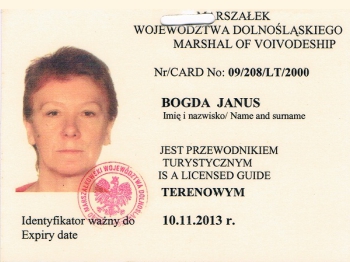 Bogda Janus - Wałbrzyscy Przewodnicy PTTK