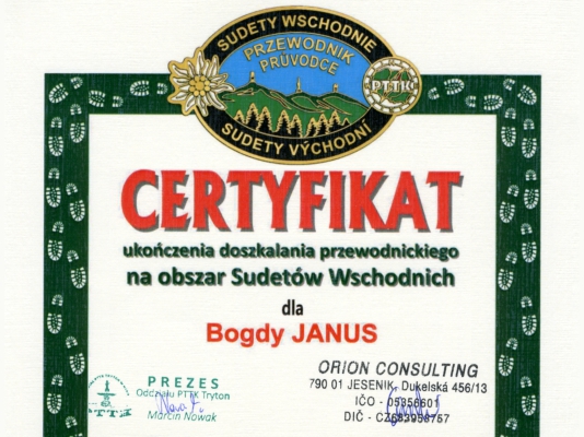 Bogda Janus - Wałbrzyscy Przewodnicy PTTK